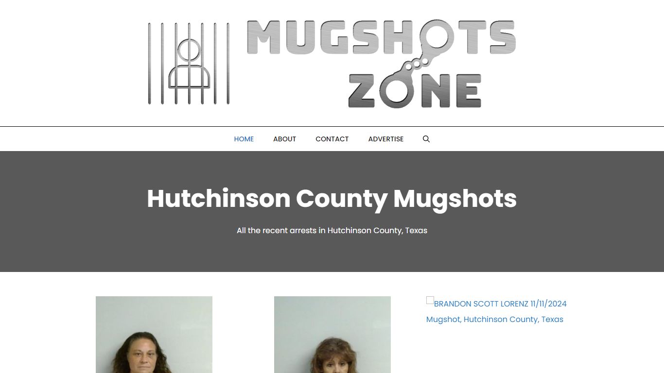 Hutchinson County Mugshots Zone